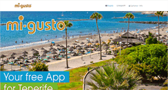 Desktop Screenshot of mi-gusto.com